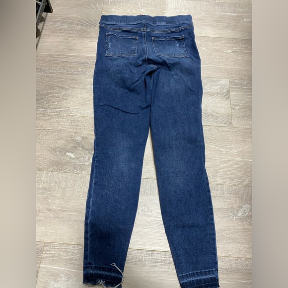 Spanx Jean-ish Ankle Leggings, Denim in very good condition - Picture 4 of 7